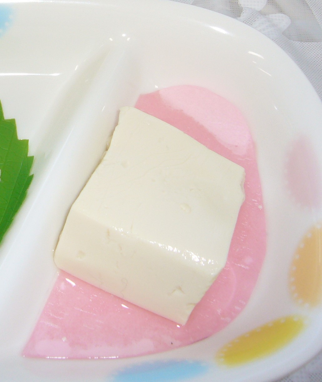 離乳食　豆腐の煮物（９か月から１１か月頃）