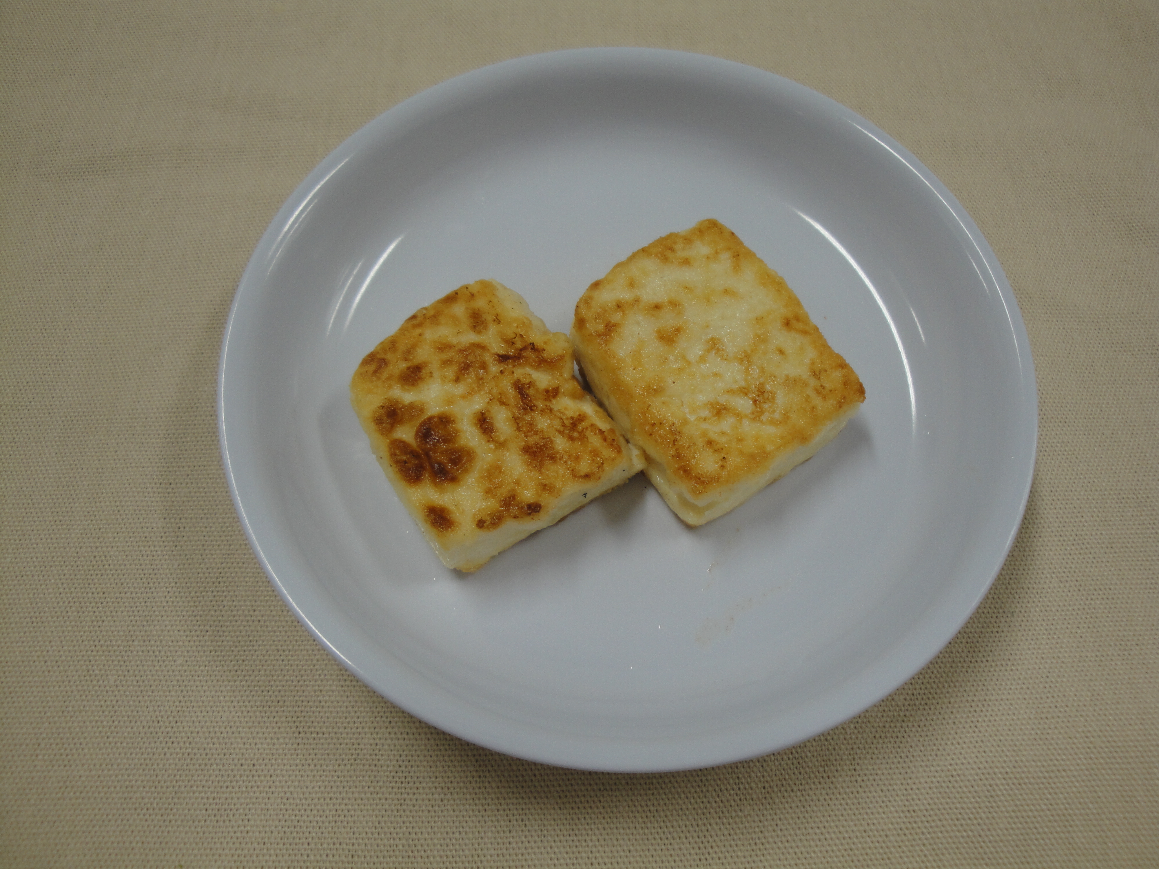 豆腐のステーキ（１２か月から１８か月頃）