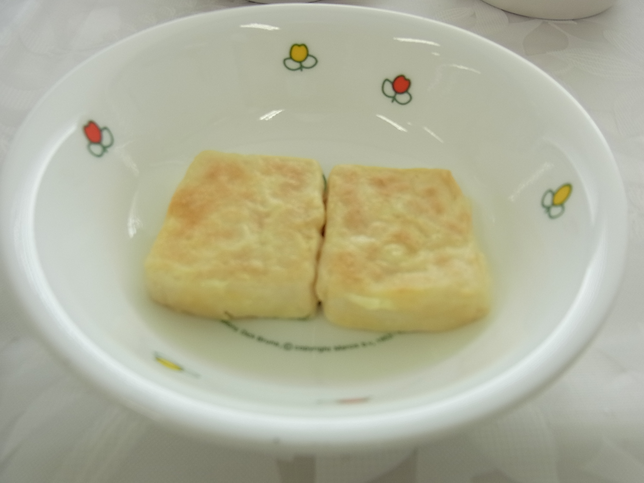 離乳食　豆腐のピカタ（９か月から１１か月頃）